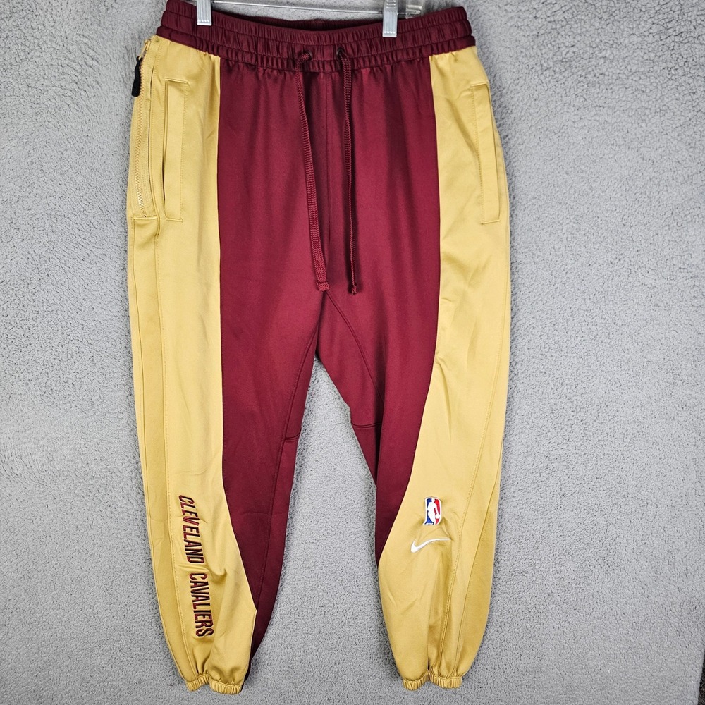 Nike Sweatpants Mens Medium Cleveland Cavaliers NBA Therma Flex Showtime Jogger